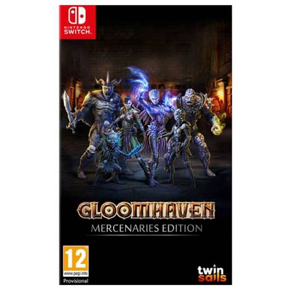 Gloomhaven: Mercenaries Edition Nintendo Switch Games "BAE" Charm Bracelet