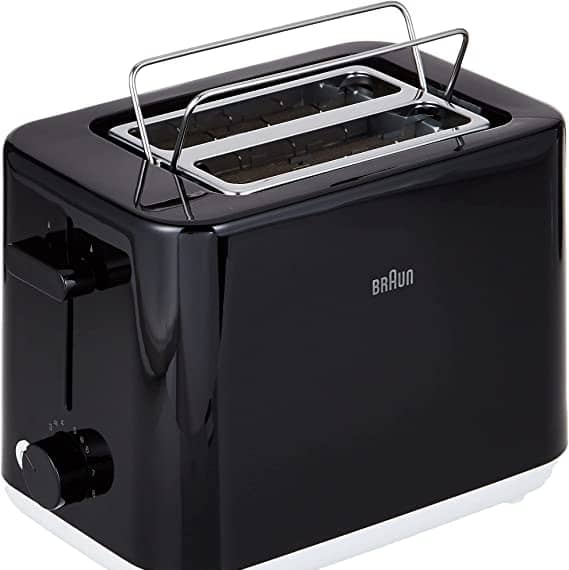 Braun Breakfast – Toaster HT 1010 BK, 2 Slots, 900 Watts, Black. Household "BAE" Charm Bracelet