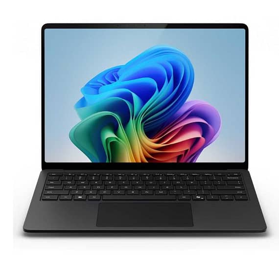 Microsoft Surface Laptop 7, 13.8-Inch Copilot+ PC, X-Elite, 512GB SSD, 16GB, Windows 11 Home, English Keyboard, Black Laptops "BAE" Charm Bracelet