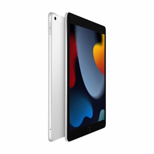 Apple iPad 2021 (9th Generation) 10.2-Inch, 256GB, Wi-Fi, Silver With Facetime Apple "BAE" Charm Bracelet