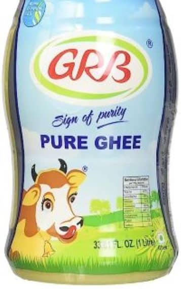 GRB Ghee 1kg (2800) Food Cupboard "BAE" Charm Bracelet