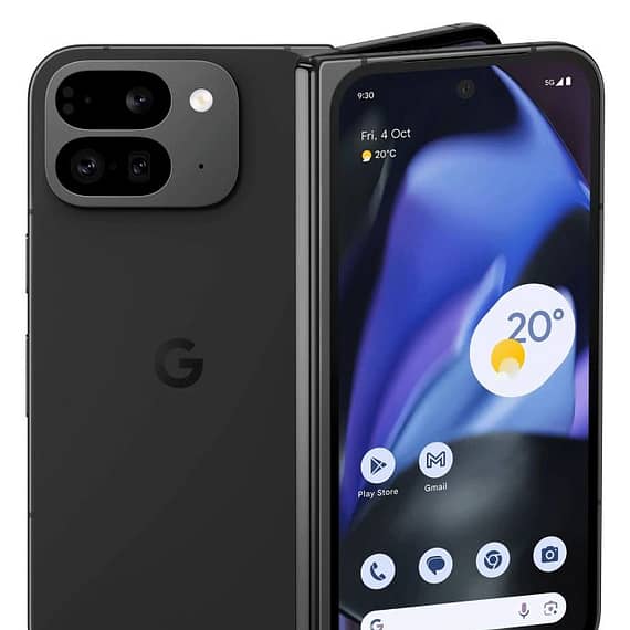 Google Pixel 9 Pro Fold 16GB 256GB Obsidian Google "BAE" Charm Bracelet