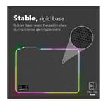 Vertux Fluxpad Optimized Low Resistance Anti-Friction Slim LED Gaming Mouse Pad Gaming & Consoles "BAE" Charm Bracelet 6