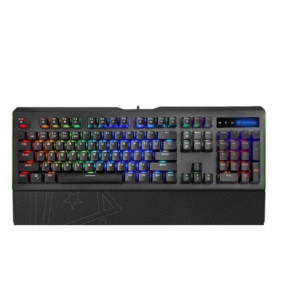 Vertux Toucan Mechanical Gaming Keyboard With Blue Switch Gaming & Consoles "BAE" Charm Bracelet