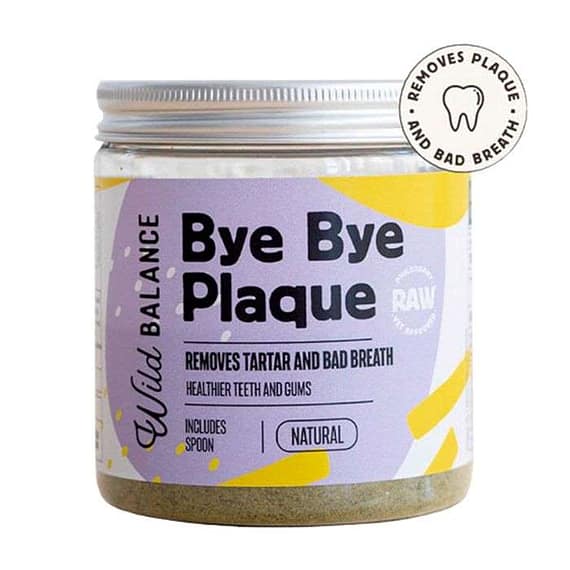 Wild Balance Bye Bye Plaque Supplement For Dogs & Cats – 100G Dog Food "BAE" Charm Bracelet