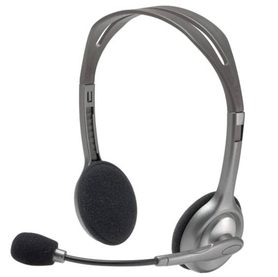 Logitech Stereo Headset H110 Computer Accessories "BAE" Charm Bracelet