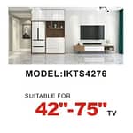 Ikon Tilt LCD/LED TV Bracket, 42 to 75 inches, Black, IKTS4276 Root Catalog "BAE" Charm Bracelet 4