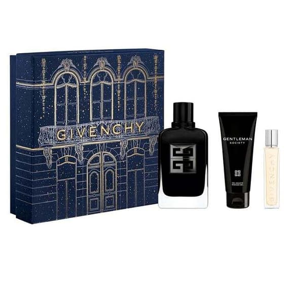 Givenchy Gentleman Society 3Pcs (M) Edp 100Ml + 75Ml Sg + 12.5Ml Spray Set Gift Sets "BAE" Charm Bracelet