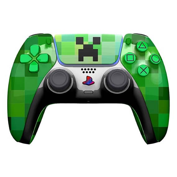Customized Sony Dual Sense Gaming Controller For Ps5 & Ps5 Slim – Mine It New 2024 Design Controllers "BAE" Charm Bracelet