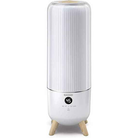 BLACK+DECKER 6L Digital Humidifier With Remote Control 430Sq Ft, White – HM6000-B5 Fans & Air Purifier "BAE" Charm Bracelet