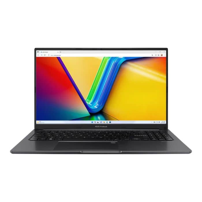 Asus Vivobook 15 OLED X1505VA-L1696W, Intel Core i9 13900H, 16GB RAM, 1TB SSD, 15.6 Inch OLED FHD, Intel IRIS Graphics, Windows 11 Home, English & Arabic Keyboard, Black Asus "BAE" Charm Bracelet
