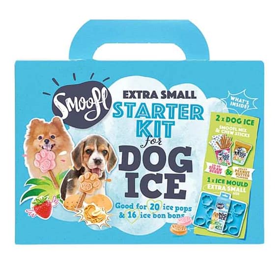 Smoofl Extra Small Starter Kit For Dog Ice Treats – 210G Dogs Treats "BAE" Charm Bracelet