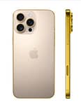 iPhone 16 Pro Max, 256GB, Edge of Gold Desert Titanium Mobiles "BAE" Charm Bracelet 3