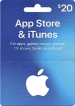 $20 USA Apple iTunes Card (Instant E-mail Delivery) Gift Cards $20 USA Apple iTunes Card (Instant E-mail Delivery)