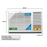 Gratus 1.5 Ton Window Air Conditioner With Heavy-Duty Piston Compressor, R22 GAS, Model- GWACP18X2 Air Conditioners & Coolers "BAE" Charm Bracelet 6