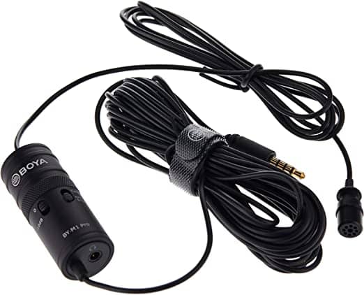 BOYA BY-M1 Pro Omni-Directional Lavalier Microphone Single Head Clip-on Condenser Mic Smartphone DSLR Camcorder Audio Recorder PC Recording Device, B083TFYFGW Electronics "BAE" Charm Bracelet