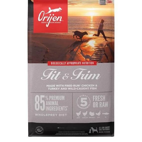 Orijen Fit & Trim Protein-Rich Adult Dog Dry Food 6Kg Dog Food "BAE" Charm Bracelet