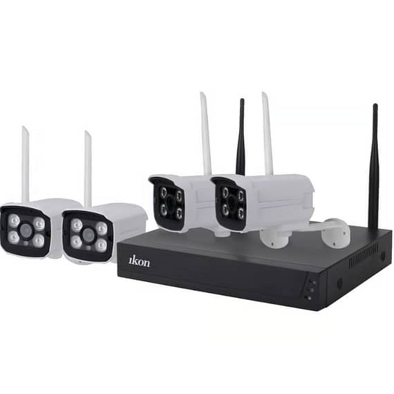 Ikon 5MP 4Channel HD WiFi NVR Kit IK-W7504 Computer Accessories "BAE" Charm Bracelet