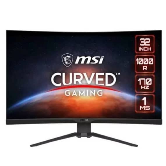 MSI G322CQP 31.5 Inch WQHD 170hz 1ms VA Curved Gaming Monitor – 9S6-3DC24T-014 Gaming Monitors "BAE" Charm Bracelet