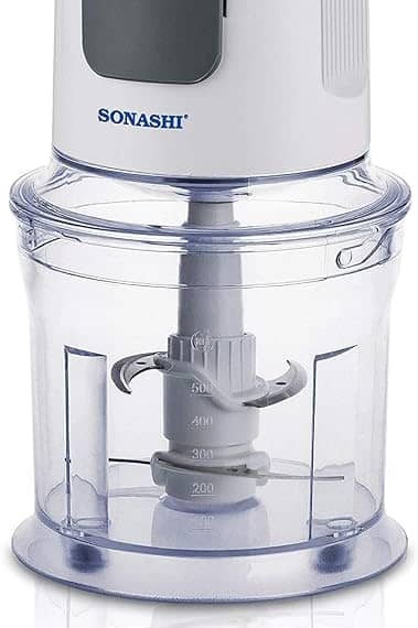 Sonashi 500ml Dual Blade Chopper 500W (SMC-12) Blender & Mixer "BAE" Charm Bracelet