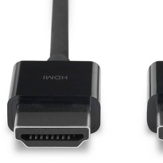 Apple Black HDMI to HDMI Cable Electronics Apple