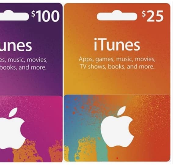 $100 & $25 USA iTunes Card Bundle (Instant E-mail Delivery) Gift Cards "BAE" Charm Bracelet