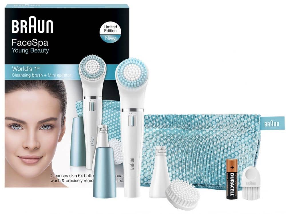 Braun Face Color Facial Cleansing Brush & Facial Epilator Limited Edit Brands Braun
