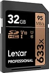 Lexar 32GB Professional SD Memory Card For Cameras 633X SD Card, B012PL80US Electronics "BAE" Charm Bracelet 6