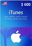 $600 USA Apple iTunes Gift Card (Instant E-mail Delivery) Gift Cards "BAE" Charm Bracelet 4