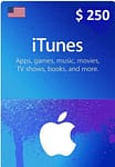 $250 USA Apple iTunes Gift Card (Instant E-mail Delivery) Gift Cards "BAE" Charm Bracelet 4