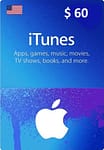 $60 USA Apple iTunes Gift Card (Instant E-mail Delivery) Gift Cards "BAE" Charm Bracelet 4