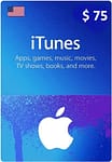 $75 USA Apple iTunes Card (Instant E-mail Delivery) Gift Cards "BAE" Charm Bracelet 4