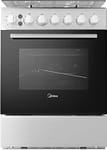 Midea 60X60Cm Freestanding Cooker With Convection Fan, Full Gas Cooking Range With 4 Burners, Automatic Ignition And Full Safety, Double Knob For Grill And Oven Control, EME6060-C Gas & Stove "BAE" Charm Bracelet 4