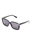 Lanvin Square Frame Shape Unisex Black Color Sunglasses and Lens Grey Fashion fashion 3