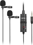 Boya BY-M1DM Dual Omni-directional Lavalier Mic, B07DM1FFQD Accessories & Peripherals "BAE" Charm Bracelet 4