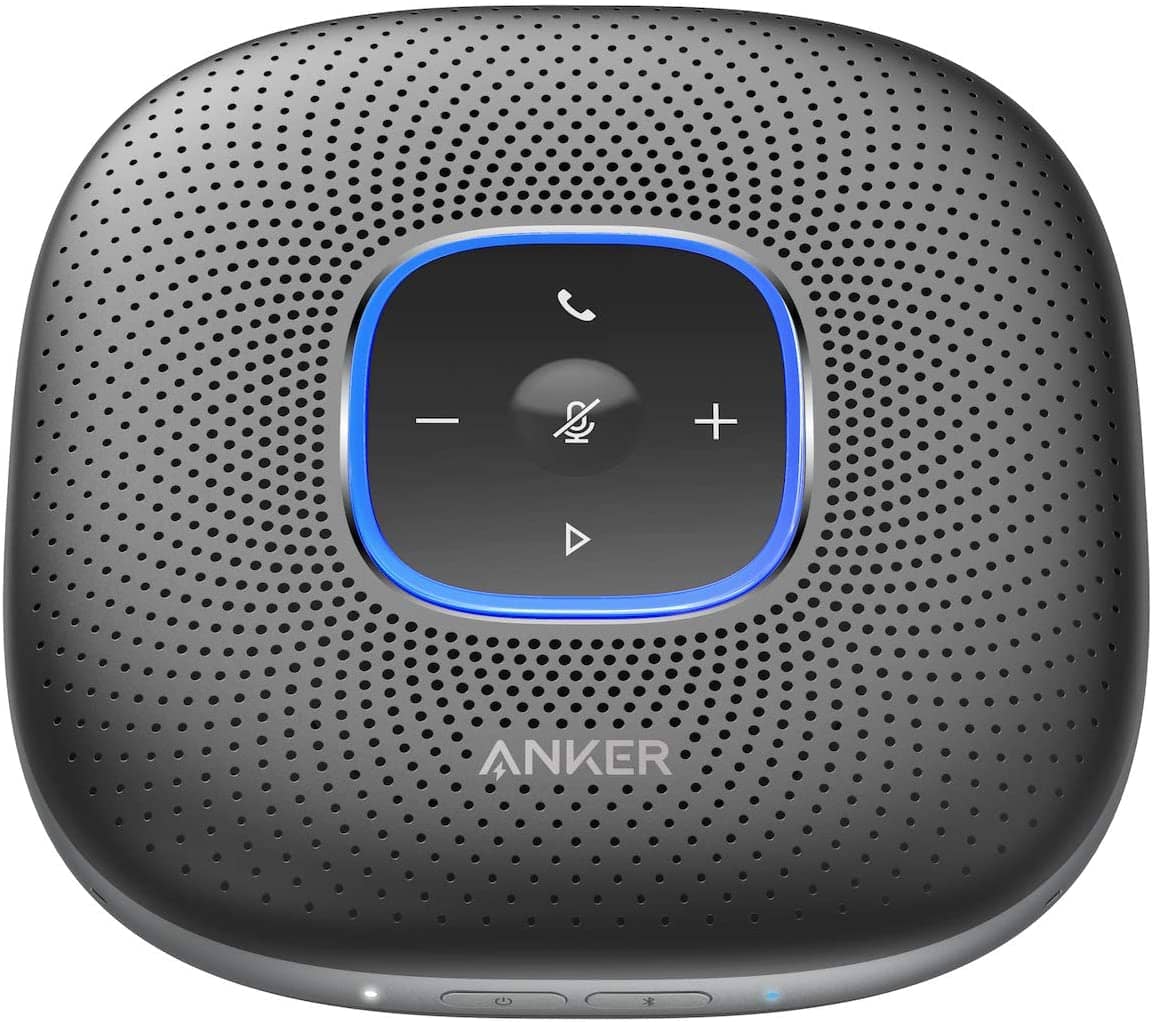 Soundcore Anker PowerConf Bluetooth Speakerphone With 6 Microphones, Black Electronics "BAE" Charm Bracelet