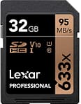 Lexar 32GB Professional SD Memory Card For Cameras 633X SD Card, B012PL80US Electronics "BAE" Charm Bracelet 5