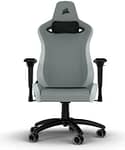 Corsair TC200 Fabric Gaming Chair, Soft Fabric Exterior, Comfortable And Durable, 4D Armrests, Steep Recline, 4 Gas Lift & Height Range Of 120mm, 75mm Dual-Wheel Casters, Grey & White – CF-9010048-WW Gaming & Consoles "BAE" Charm Bracelet 4