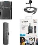 Boya BY-WM4 Pro K3 Dual-Channel Digital Wireless Microphone, B087YRLNNF Accessories & Peripherals "BAE" Charm Bracelet 4