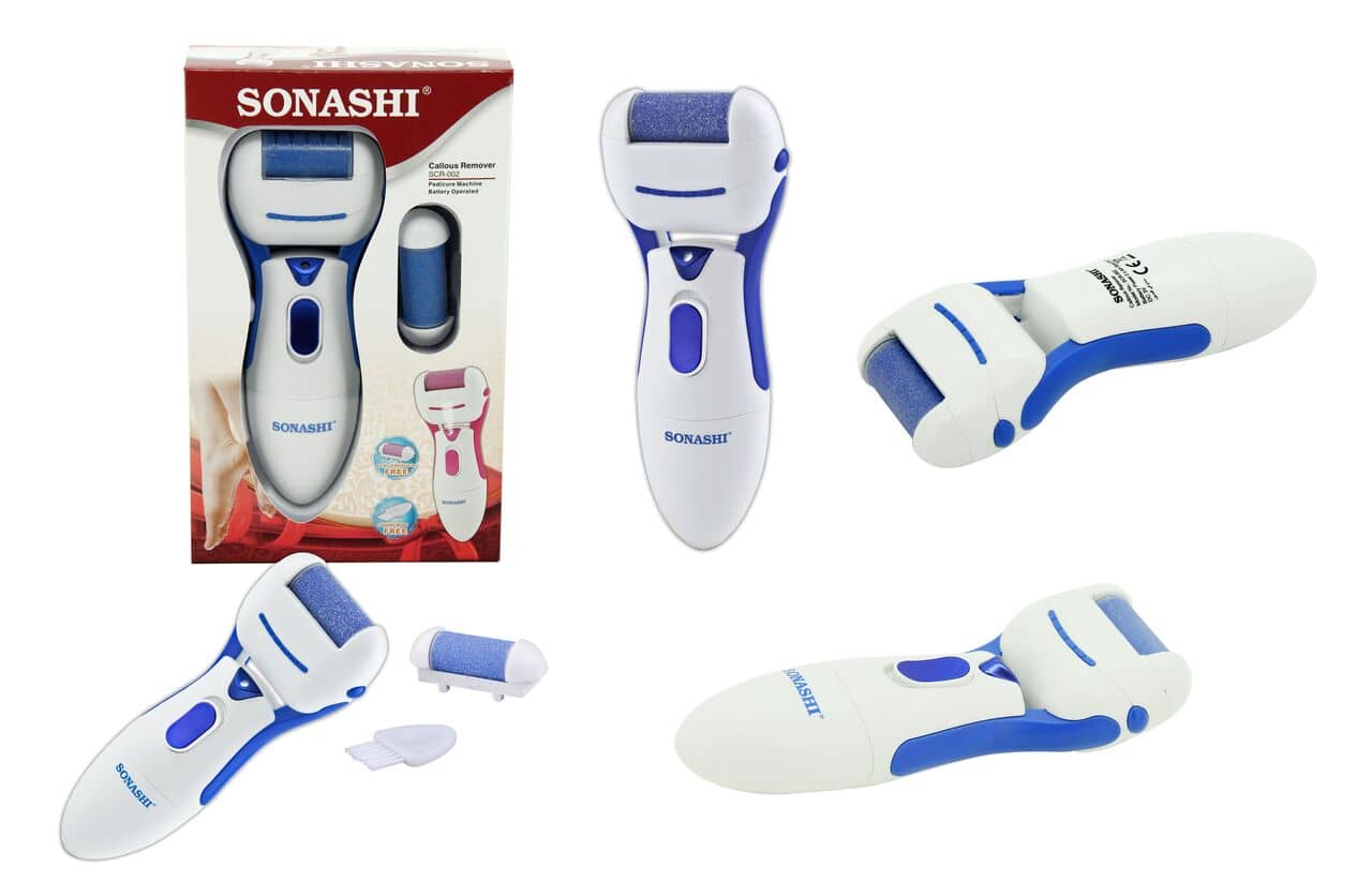 Sonashi Callous Remover Blue & Pink Color (SCR-002) Beauty & Lifestyle Household