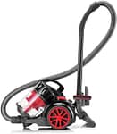 Black+Decker Multi-Cyclonic Bagless Corded Canister Vacuum Cleaner with 6 Stage Filtration, 1600 W Max Power, 2.5 L, 20 kPa Suction Power, Red – VM1680-B5 Household "BAE" Charm Bracelet 4