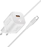 Promate USB-C Charger, POWERPORT-PDQC3.EU-WT Chargers & Power Supplies "BAE" Charm Bracelet 4