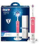 Oral B Vitality 200 Electric Rechargeable Toothbrush With Travel Case – D 100.414.1X PNK Grocery "BAE" Charm Bracelet 3