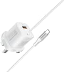 Promate USB-C Charger, POWERPORT-PDQC3.UK-WT Chargers & Power Supplies "BAE" Charm Bracelet 4