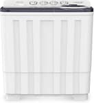 Krome 20KG Twin Tub Semi-Automatic Washing Machine, Mechanical Wash Timer, Intuitive Control, Durable Aluminium Spin Motor, 480W Wash & 200W Spin Input Power, White – KR-WSA200K Household "BAE" Charm Bracelet 4