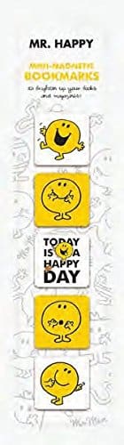 Mr. Men Mini-Magnetic Bookmarks – Mr.Happy Bookmark Gifts