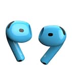 Merlin Craft Customized Apple Airpods 4 ANC Arctic Blue Apple Products "BAE" Charm Bracelet 6