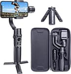 Hohem Smartphone Gimbal 3-Axis Stabilizer Handheld Gimble Time Lapse Expert Stabilizer w/Focus Pull & Zoom Face Tracking 12h Runtime,Max Playload 210g (iSteady Mobile), B07GDBT8GN Electronics "BAE" Charm Bracelet 4
