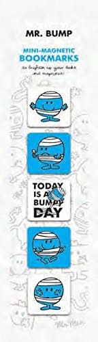 Mr. Men Mini-Magnetic Bookmarks – Mr.Bump Bookmark Gifts