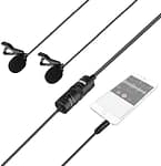 Boya BY-M1DM Dual Omni-directional Lavalier Mic, B07DM1FFQD Accessories & Peripherals "BAE" Charm Bracelet 6